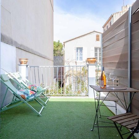 Studio Blancarde Terrasse Parking Clim Marseille Exterior photo